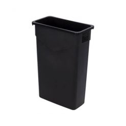 TrimLine™ Rectangle Waste Container Trash Can 87 Litre - Black - 34202303